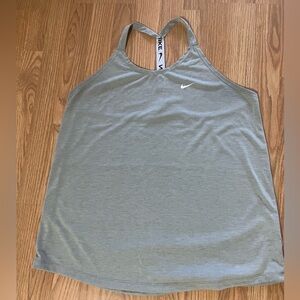 Nike DRI-FIT - Women's Light Gray Tank Top XL